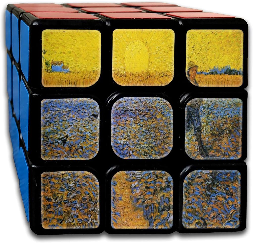 Speed Cube 3x3 Vintage Sticker Smooth The World Of Truth Magic Cube Puzzles Toys (56mm)