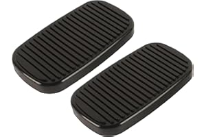 PEVAST Non-Slip Rear Brake Pedal Pad Rubber Grip for Boulevard Intruder | OEM 43151-10F00 Replacement | Improved Foot Control