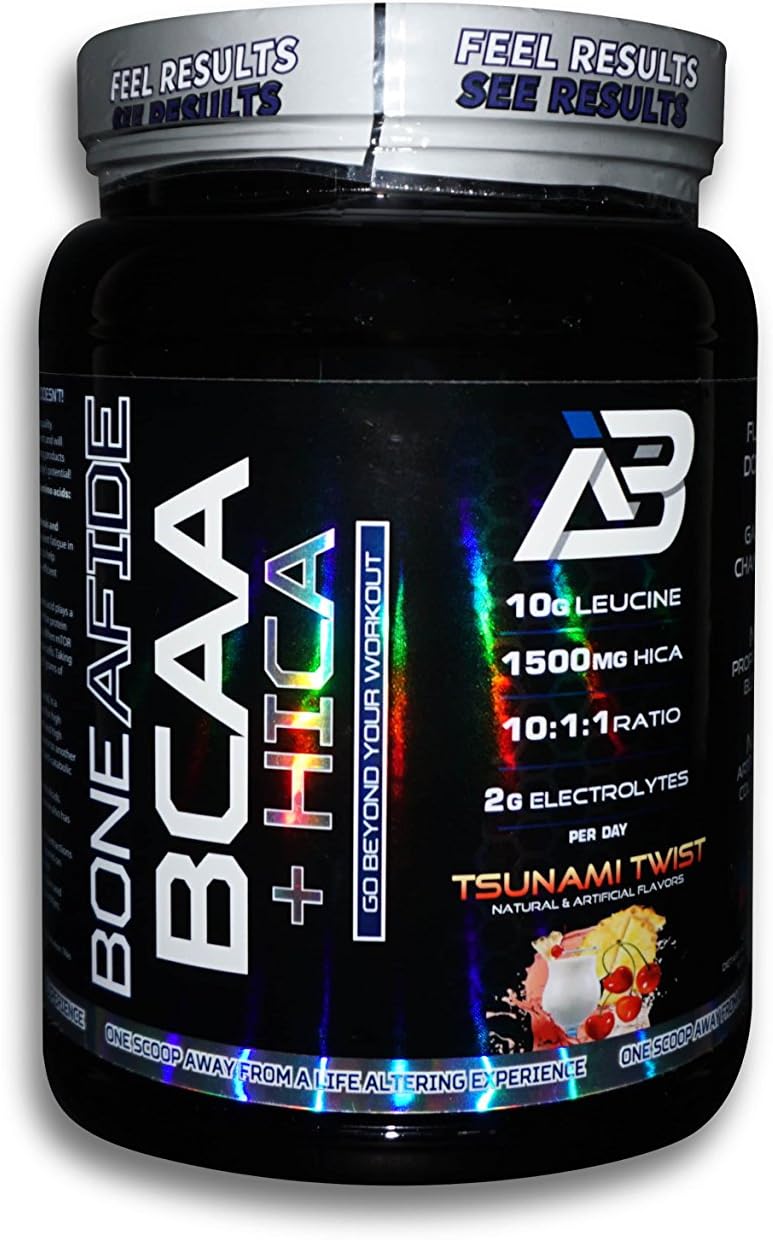 Boneafide Nutrition Boneafide BCAA, Tsunami Twist, 45 Servings