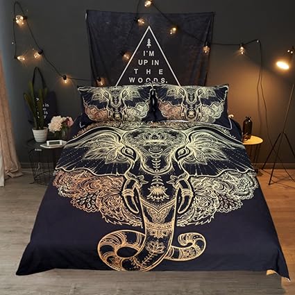 Duvets Covers Sets King Sleepwish Elephant Henna Floral Duvet