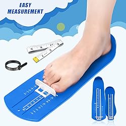 Weewooday 2 Pcs Shoes Measuring Sizer Foot