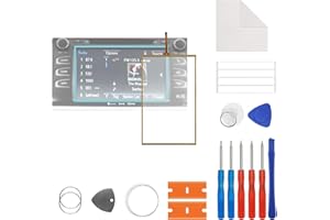 SwarKing New 8" Navigation Radio Touch Screen Digitizer Replacement for 2014-2019 Toyota Highlander LA080WV2(TD)(01) LA080WV2