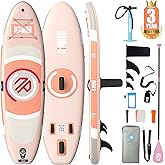 Niphean（Ultra-Light）Inflatable Paddle Board with (Beginner Friendly) StabilTrac Fin and Durable SUP Accessories, 10' Stand Up Paddle Boards for Adults & Youth, Versatile Yoga Paddle Board, Gift Ideas