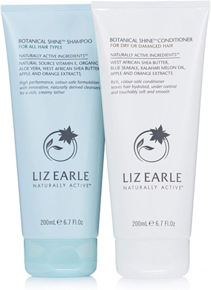 Liz Earle Botanical Shine Shampoo & Conditioner Haircare Duo for DRY