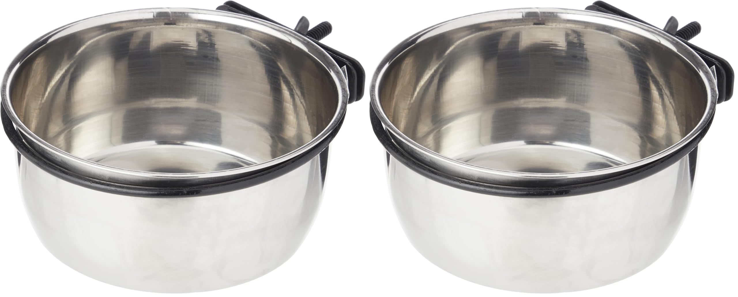 Classic Pet Products Coop Cup Stainless Steel Fixed Feeding Bowl, 600 ml (Pack of 2) — image 1