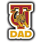 Tuskegee University 4-Inch Proud Dad Die Cut Decal Officially Licensed Collegiate Product