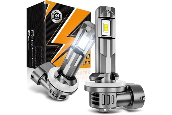 Auxbeam Q6 Series 881 Fog Lights 6500K White, 12000LM 600% Brighter, 889 898 886 896 894 881 LED bulb, Enhanced Visibility fo