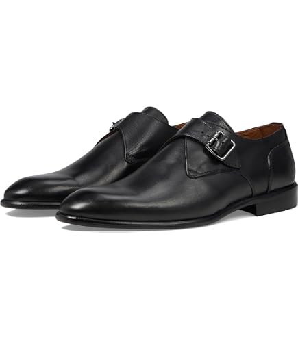Bruno Magli Shoes Mens 12 Black Leather Oxford Slip On Lace Up Formal Dress Bruno Magli Men main image 2