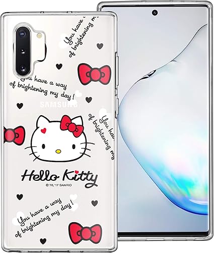 Amazon Co Jp Galaxy Note10 Plus ケース と互換性があります Hello Kitty ハローキティ かわいい ソフト Tpu クリア カバー ギャラクシー ノート10 プラス ケース 6 8 アイコン ハローキティ 並行輸入品 家電 カメラ