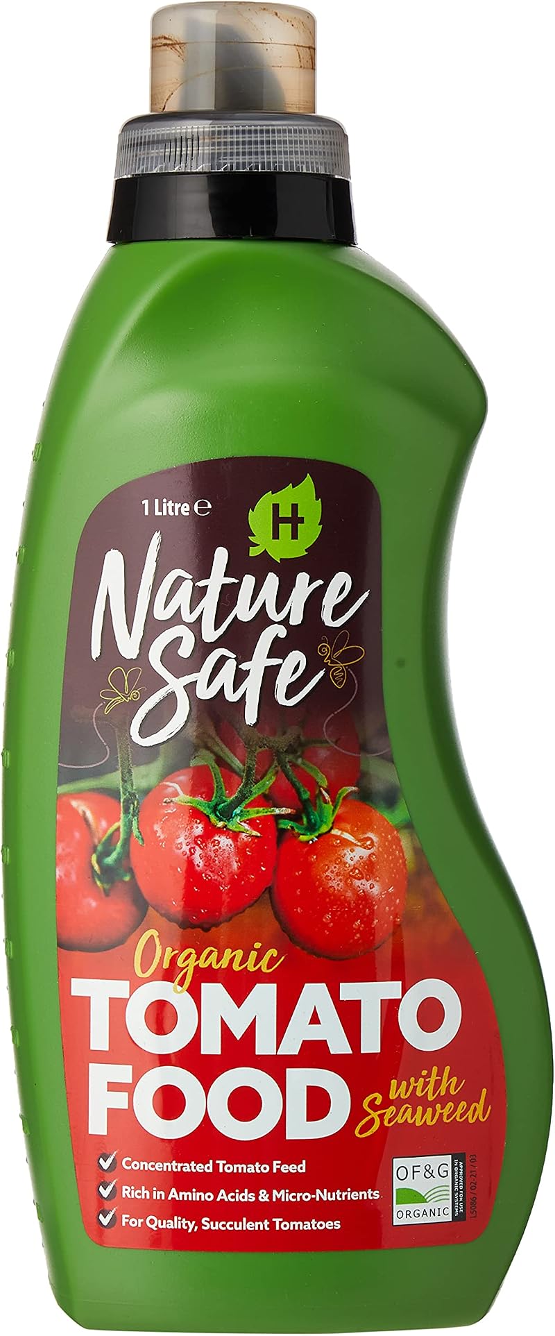 Nature Safe Organic Tomato Feed with Seaweed Plant Food Fertilizer