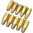 XQSM 10Pcs Carburetor Main Jet Kit Set Compatible with PWK OKO 125/128/130/132/135/138/140/142/145/148