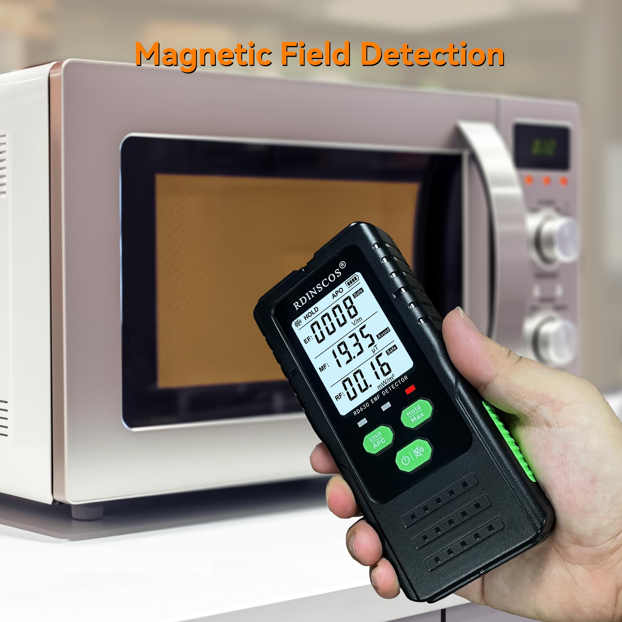 Mua EMF Detector, Detect All 3 Types of Electromagnetic Radiation Field ...
