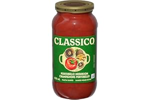 Classico Portobello Mushroom Pasta Sauce, 600 mL Jar