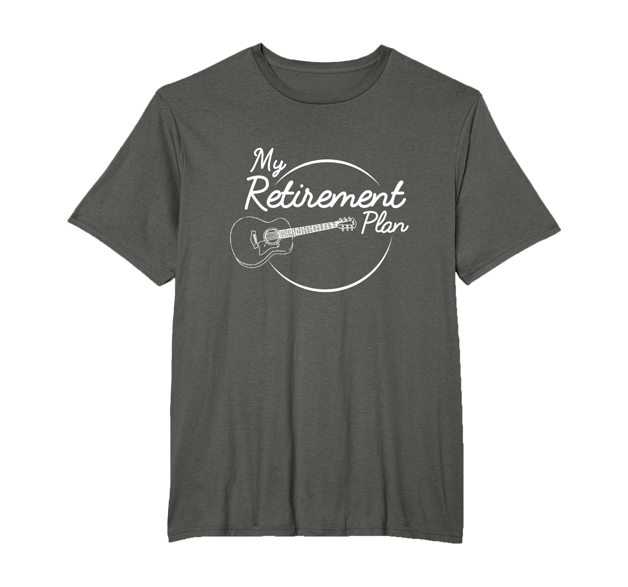 Guitar Retirement Plan Musician Teacher Guitarist T-Shirt