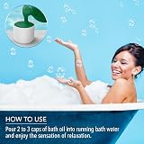 AROMATIKA Pine Bath Foam 1000ml - Essential Oil Epsom Salt Relax Aromatherapy view 8