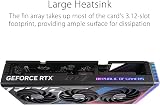 ASUS ROG Strix RTX 4070 SUPER O12G GAMING Graphics Card Overclocked Gaming view 3