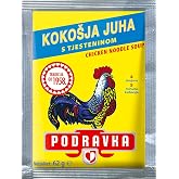 Podravka Chicken Noodle Soup Mix - A Classic Since 1958, 5 pack x 2.2 oz | A European classic from Croatia. Just add water and heat for 5 mins. Flavored with chicken, vegetables and noodles.