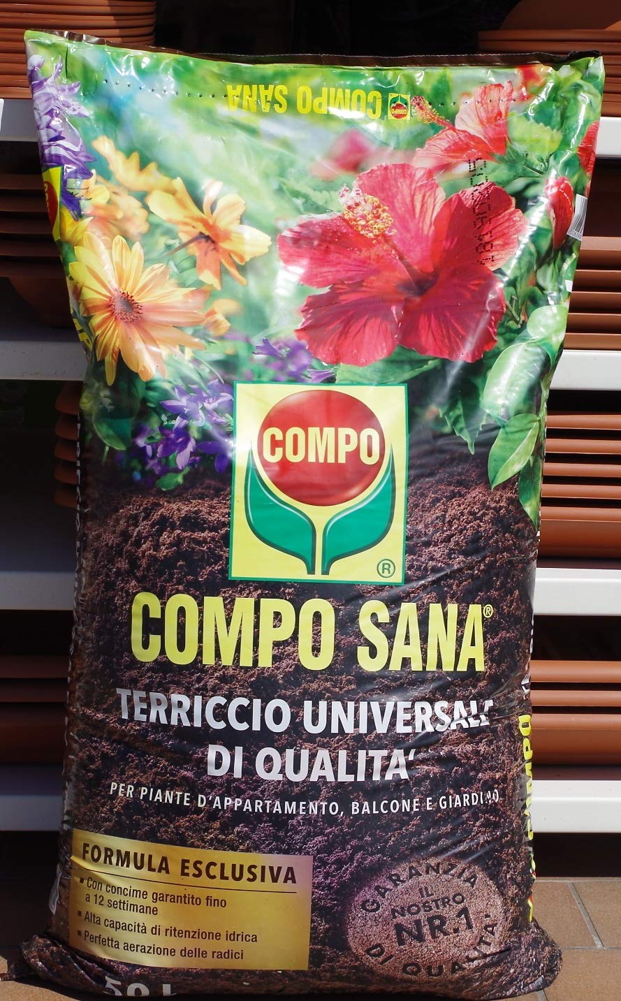 Compo Sana Universal LT. 50 sustrato de jardín, única: Amazon.es ...