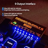 JOYO JP-05 Built-in 4400mAh Rechargeable Battery Pedal Power Supply 8 Outputs view 4