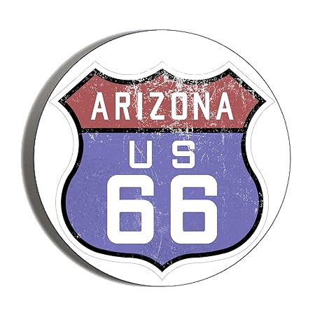 Gifts & Gadgets Co. Route 66 Arizona - Imán para Nevera (58 mm ...