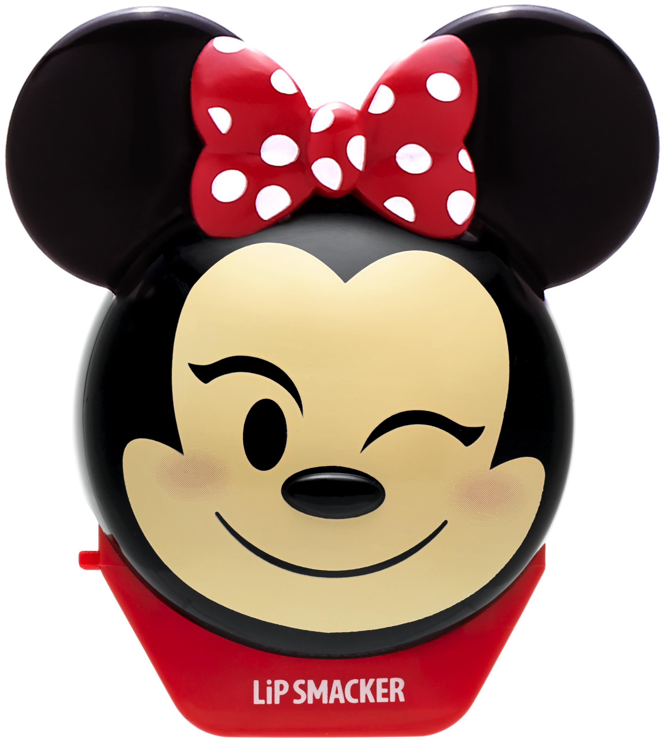 LIP SMACKER - Disney Emoji Lip Balm, Minnie Strawberry Le-Bow-Nade - 0.26 oz. (7.4 g)