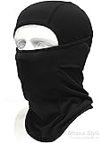BXB Type 3Way タクティカル フェイスマスク ・アーミー バラクラバ ・SWAT 目だし帽 ミリタリー カモフラージュ ・ ネックウォーマー イヤーキャップ ・ 万能 ヘッドウェア ★ 通気性・保温性・速乾性 良好 ~サラっとした着け心地~ 軍用・サバイバルゲーム・自転車・バイク・アウトドア ブラック