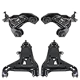 TRQ Front Upper & Lower Control Arm with Ball Joint