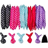30 Pieces Hair Curler Rollers DIY Night Sleep Foam Hair Styling Tools Flexible Soft Sponge Pillow Curlers Rollers With Storag