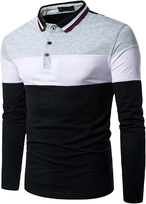 polo uomo manica lunga amazon