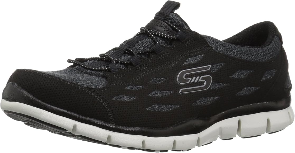 skechers white plimsolls