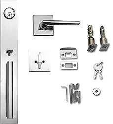 Berlin Modisch Full Escutcheon HandleSet Front Door