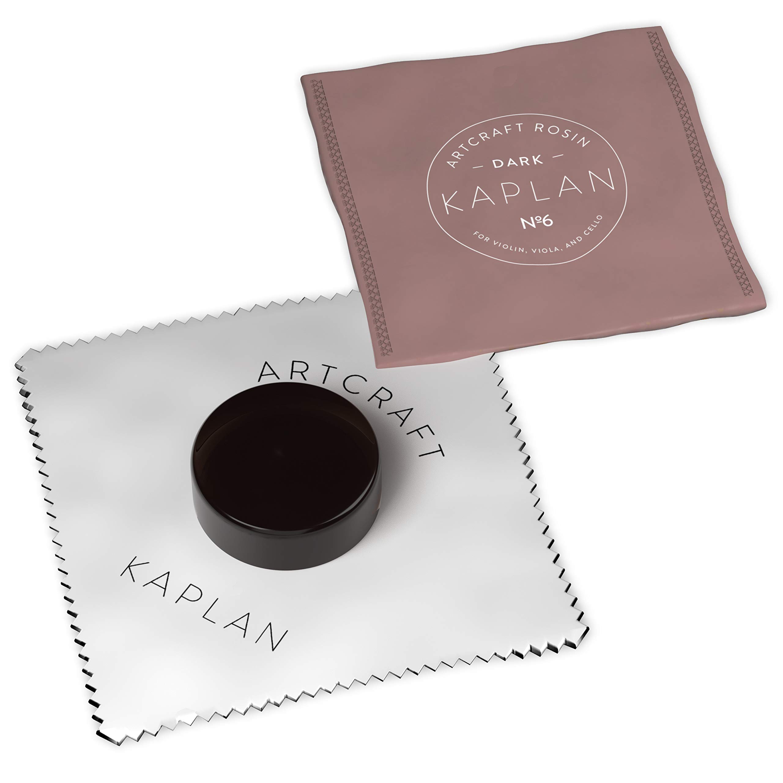 D'Addario Violin Rosin - Cello Rosin - Kaplan Artcraft Rosin Violin, Dark No. 7