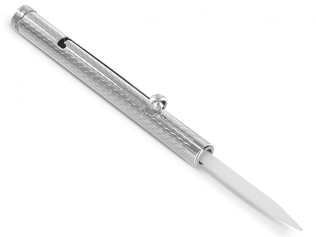 Grom Zahnstocher Silber Korn-Design Delrin