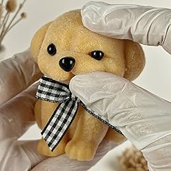 Handmade Taba Squishy Dog Toy, Realistic Silicone