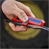 KNIPEX Ergostrip Universal Stripping Tool Left-Handed 135 mm 16 95 02 SB view 6