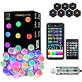Super RGB Color Changing Globe String Lights, 33ft Smart Fairy String Lights with APP Control, Mini Ball LED Twinkle Lights Hanging for Indoor Outdoor Bedroom Party Garden Camping Christmas Decoration