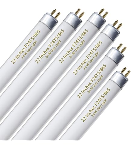 Amazon.com : Hydrofarm FLT5264BK20 Agrobrite T5 2' Replacement
