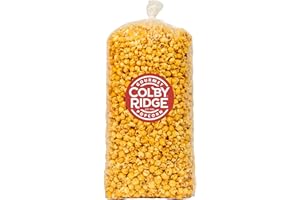 Colby Ridge Fresh Caramel Gourmet Craft Popped Gluten Free Popcorn Bulk Sized Large Gift Party Bags (Bulk 5 Gal. 80 Cups) (Fresh Caramel)