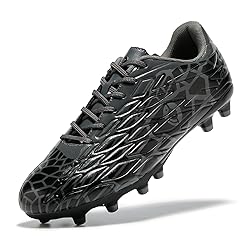 LEOCI Men's Soccer Cleats Women's Football Shoes