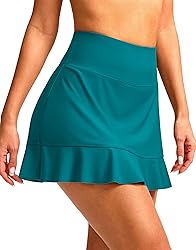 Soothfeel Women's Swim Skirt with Pocket High