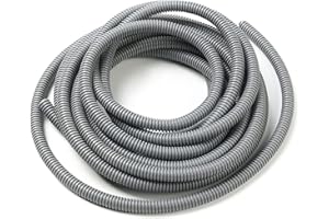 EBOKA 1/2" ENT PVC Electrical Nonmetallic Tubing, 150FT Smurf Tube Flexible Conduit (150)