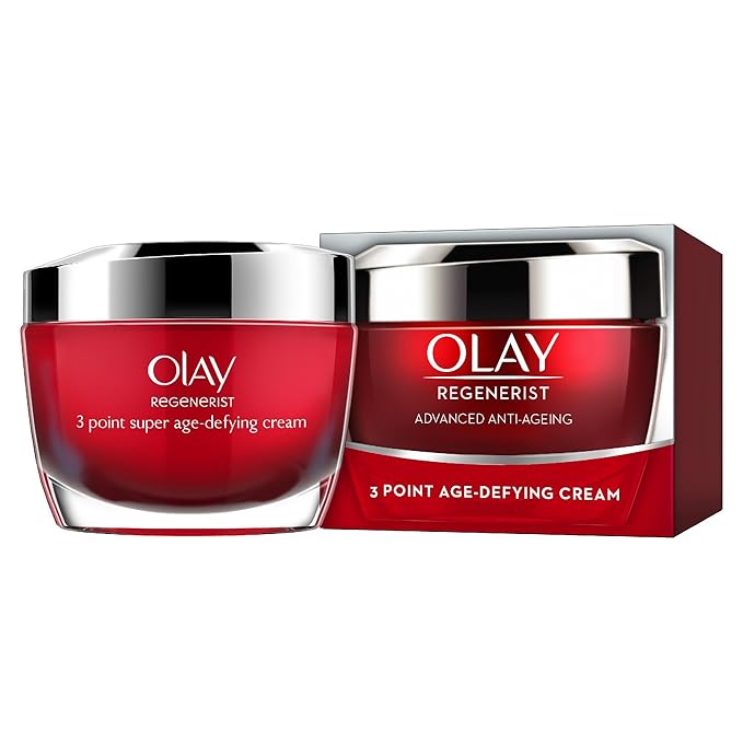 title=Olay crema idratante per pelle in 3 punti, rassodante, anti-invecchiamento,