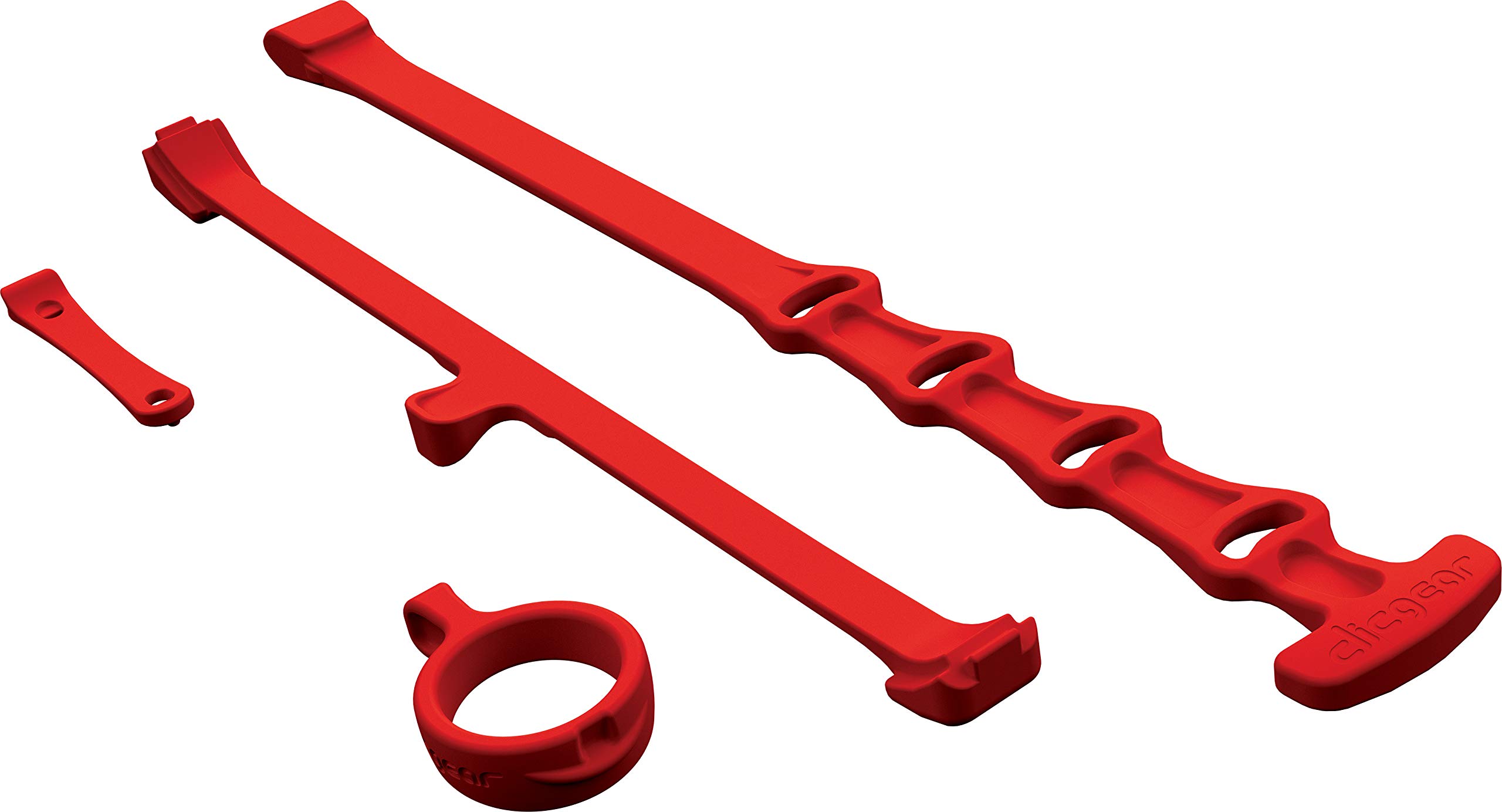 Clicgear 8.0+ Golf Trolley Trim Kit - Red