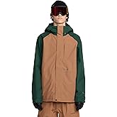 Volcom Men's Dua Insulated Gore-tex Snowboard Jacket – 2-layer, Fully Taped, Zip Tech®