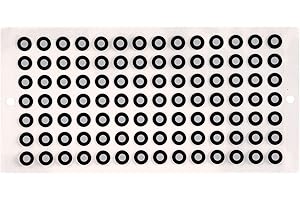 FUKAISU 588pcs 3D Scanning Dots, ID 3mm OD 6mm High Precision Adhesive Tracking Markers Reference Points & Diffuse Reflection Targets for 3D Scanners Accessories