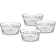 Godinger Dublin Crystal Bowl Set - 6", Set of 4 Bowls
