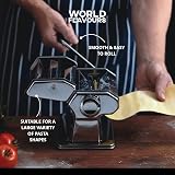 KitchenCraft World of Flavours Pasta Maker Manual Pasta Machine 9 Thickness view 4