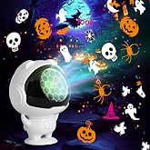 Halloween Projector Lights Outdoor/Indoor, Led Lights Projector for Halloween Decorations, Holiday Projector for Halloween Party,Newly Upgraded Halloween Indoor for Home