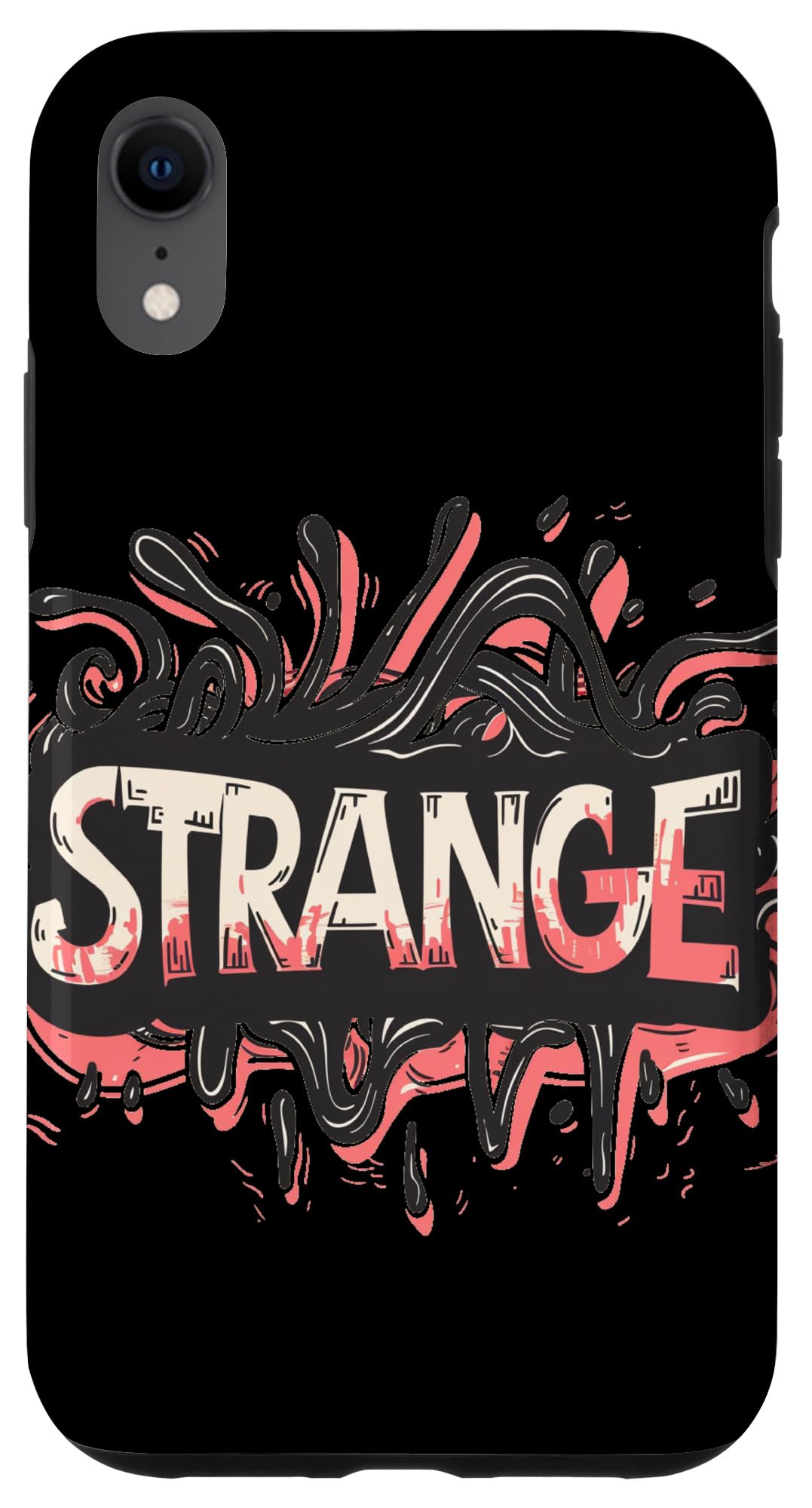 iPhone XR Chic Strange Emblem for Modern Costume Lovers Case