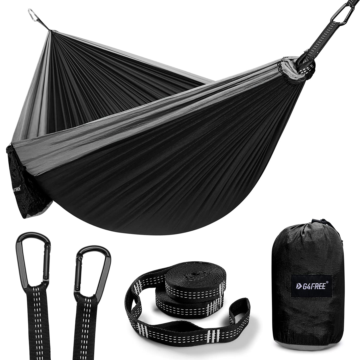 Buy G4Free Large Camping Hammock 2 Person with Tree Straps Portable